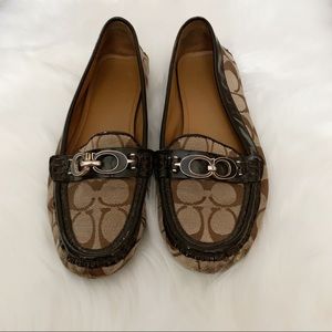 COACH Signature C Loafers 6.5B